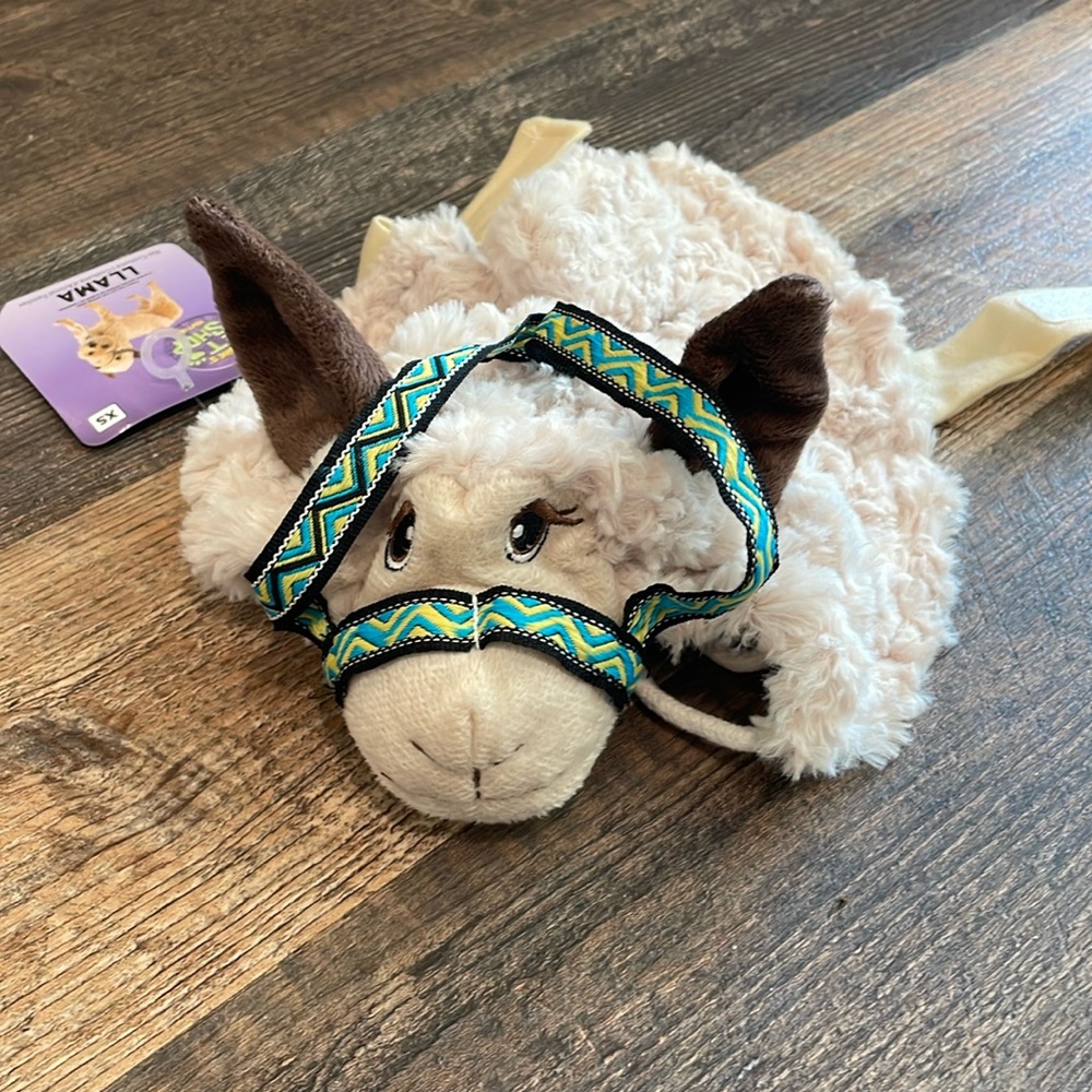 Llama pet costume